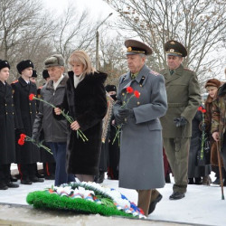 Празднование 74-ой годовщины освобождения г. Новочеркасска от немецко-фашистских захватчиков