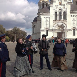 В Новочеркасске прошли торжества в честь праздника Покрова Пресвятой Владычицы нашей Богородицы и Приснодевы Марии.