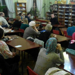 В Центральной городской библиотеке имени А С. Пушкина состоялась очередная встреча в университете духовной культуры