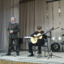 В Детской школе искусств мкр. Донской состоялся сольный концерт Ярослава Рожкова