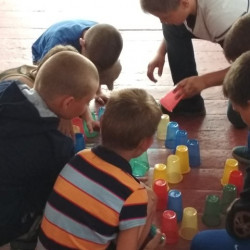  В микрорайоне Луговое для детей была проведена развлекательно-игровая программа, посвященная Дню защиты детей