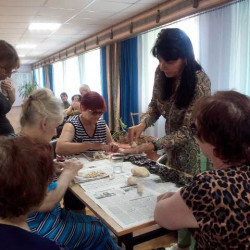 В Новочеркасском Доме-интернате для инвалидов состоялся мастер-класс «Донская лоза»