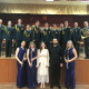 Артисты Академического хора г. Новочеркасска поздравили с женским праздником сотрудниц военной части 3033
