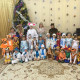 В детском саду № 4 совместно с сотрудниками Городского Дома Культуры прошел праздник «Рождественские святки»