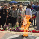 На братском мемориале городского кладбища состоялся ежегодный ритуал поминовения «Храни огонь Победы»