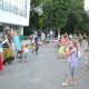 На площади перед Дворцом культуры мкр. Донской состоялась игровая программа «Сколько у нас веселых затей, приходи играть скорей!»