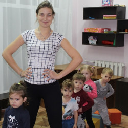 В Доме культуры мкр. Ключевое прошел открытый урок в детской хореографической студии «Колибри»