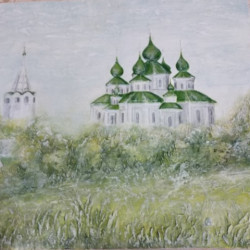 В библиотеке им. М. Горького открылась выставка «Барельеф Ани Степанян»