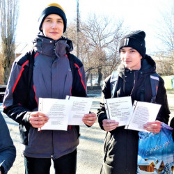 В детском парке "Казачок" прошла акции «Времена года»