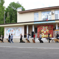 В микрорайоне Ключевое отпраздновали День Победы