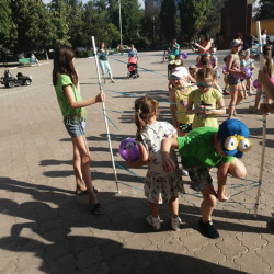Празднование Дня города Новочеркасска в мкр. Октябрьский