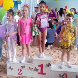 Ежегодные соревнования по художественной гимнастике прошли в спортивном зале Дома культуры мкр. Октябрьский