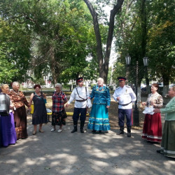 В городе Новочеркасске прошли праздничные мероприятия, посвященные 266-летию со дня рождения основателя города Новочеркасска, вихрь-атамана Матвея Ивановича Платова
