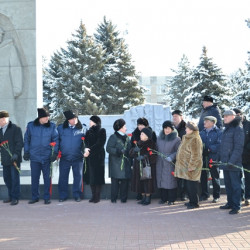 Памятные мероприятия, посвящённые 77–летию освобождению города Новочеркасска от немецко-фашистских захватчиков прошли в микрорайоне Донской