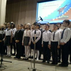 В Детской школе искусств мкр. Донской прошел праздничный концерт, посвященный Дню защитника Отечества