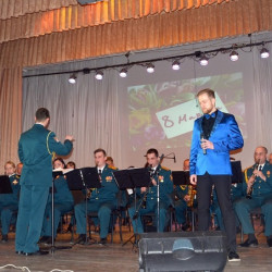 В концертном зале НИМИ прошел большой концерт Академического хора города Новочеркасска и сводного военного оркестра Новочеркасского гарнизона войск национальной Гвардии