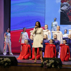 Ансамбль эстрадного танца "Альянс" принял участие в записи областного концерта, посвященного 75-летию Победы.