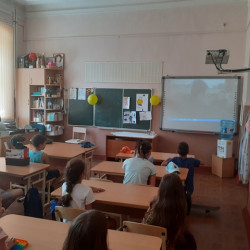 В летнем лагере общеобразовательной школы №5 им. Г.А. Сорокина прошел кинолекторий