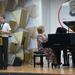 В Детской музыкальной школе им.П.И.Чайковского  состоялся традиционный  отчетный концерт учащихся. 