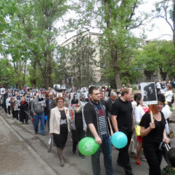 Празднования Дня Победы в мкр. Донской