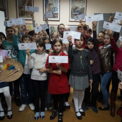 В Детской художественной школе им. Н.Н. Дубовского прошла церемония посвящения в юные художники