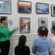 Выставка живописи учителя и учеников