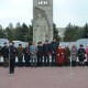 В микрорайоне Донской состоялось открытие отреставрированного и обновлённого  памятника – стелы к 50-летию Победы в ВОВ