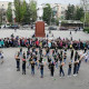 На площади Дома культуры мкр. Октябрьский прошел флешмоб, посвященный Международному Дню танца